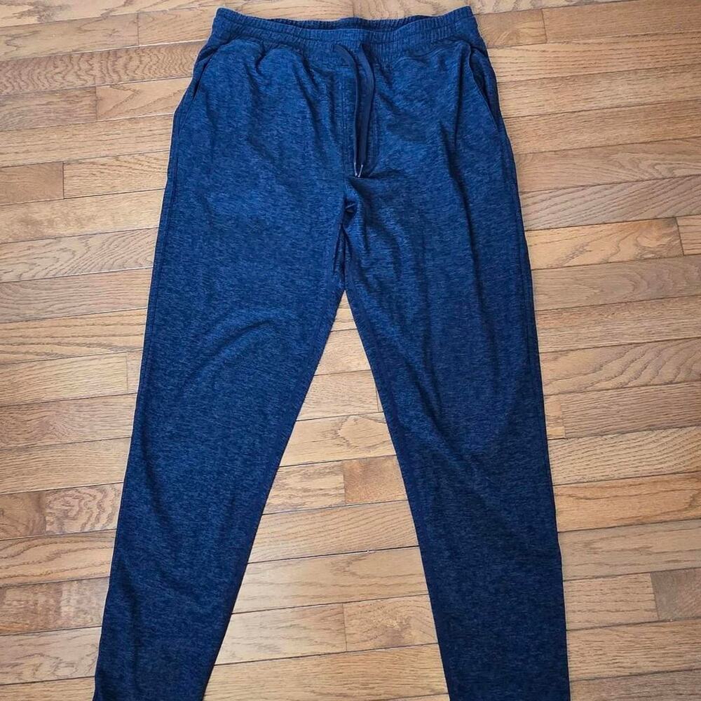 outdoor voices mens blue sweatpants medium